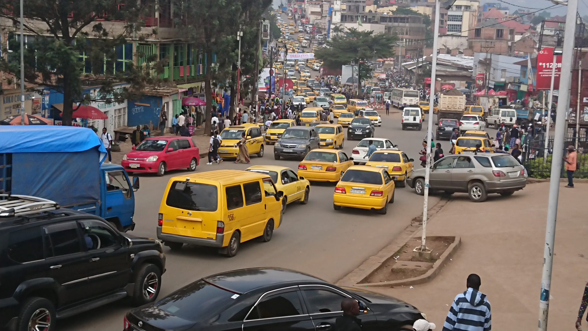 Une vue partielle de la mobilité urbaine à Bukavu